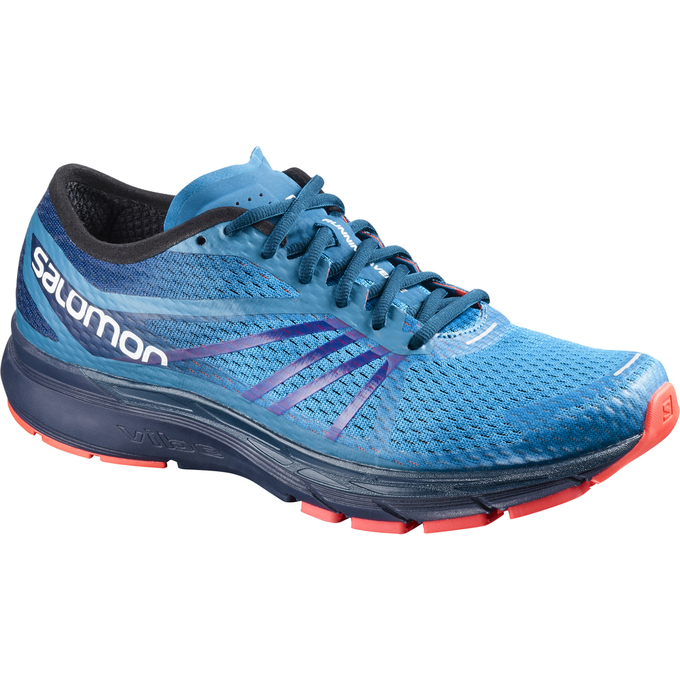 Salomon SONIC RA PRO Zapatillas De Running Hombre - Azules / Azul Marino - Colombia (07264-WNZD)